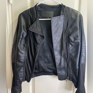 Black Pleather Jacket